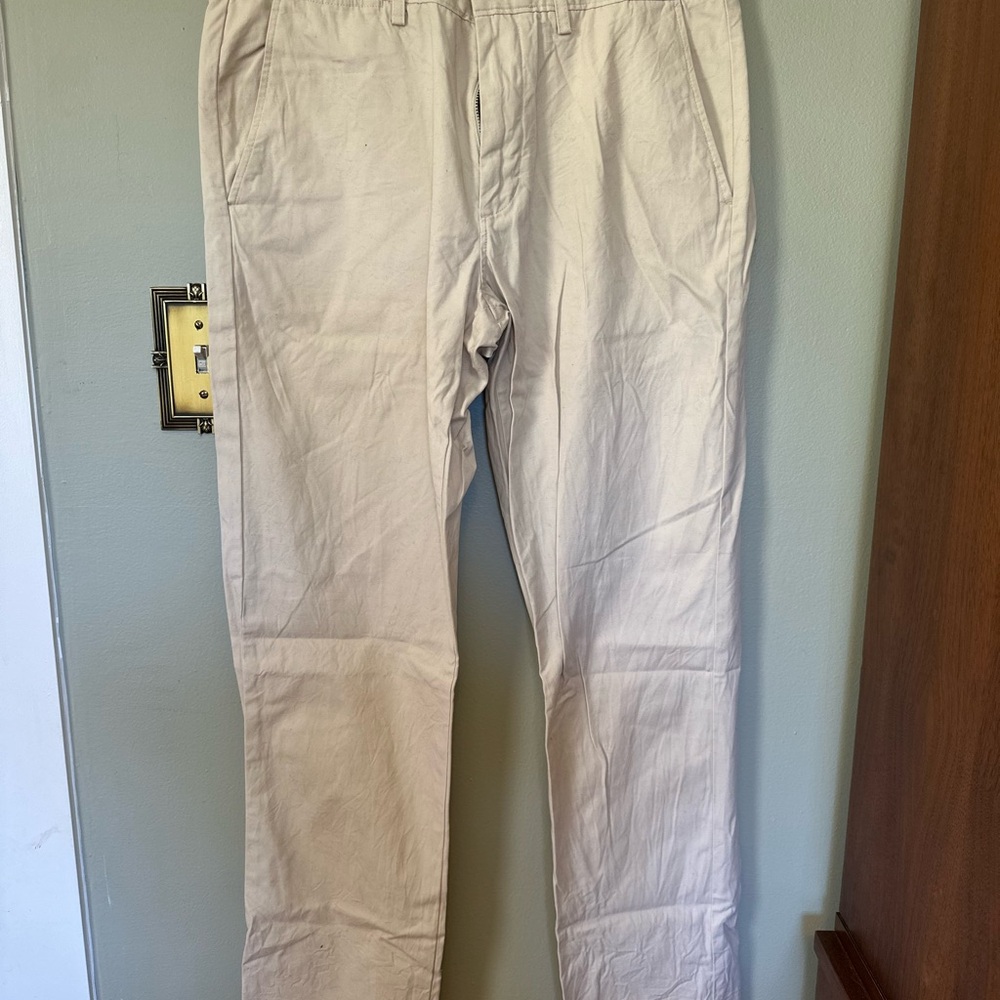 J. Crew Men's Light Tan Chinos